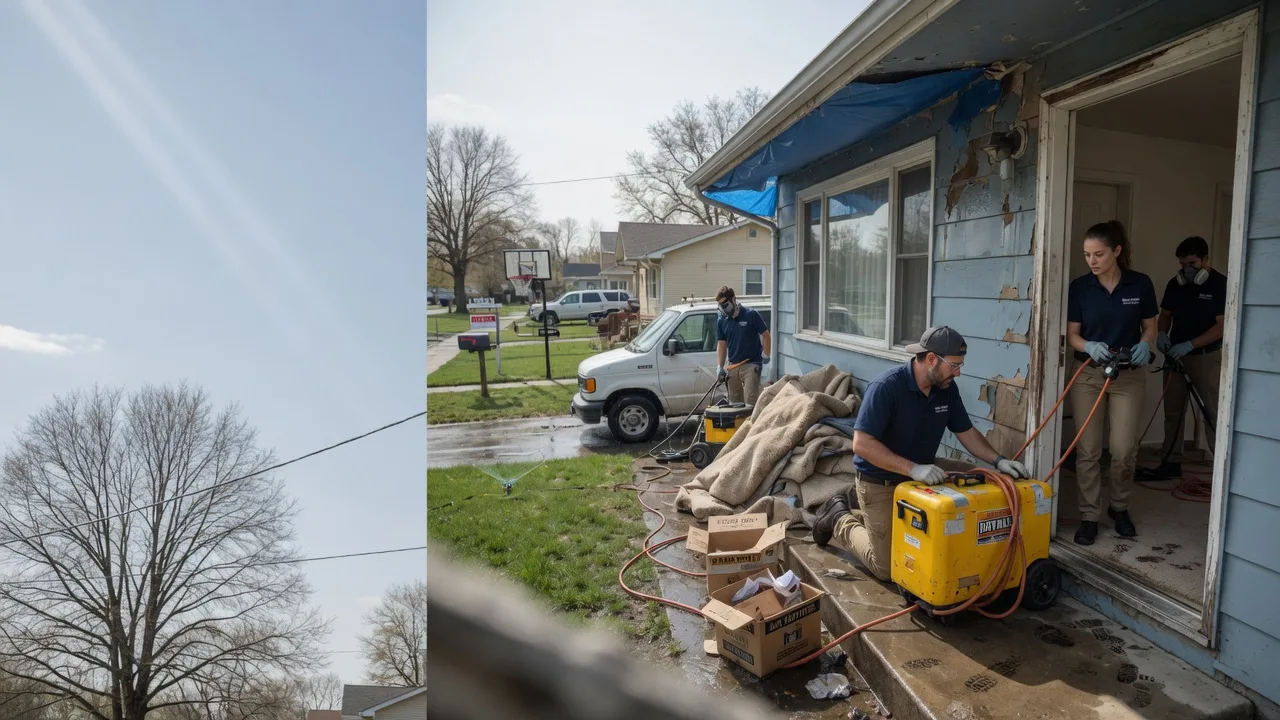 Basement Flood Cleanup in Mahaska, KS near me
